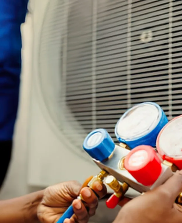 Air Conditioning Tune-Up, Hot and Cool HVAC technician on-site in Calgary